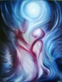 The flicker of the twin flame.